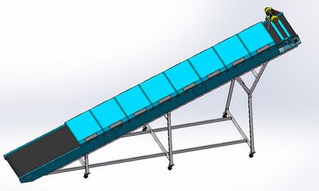 ناقل الإطارات المائل